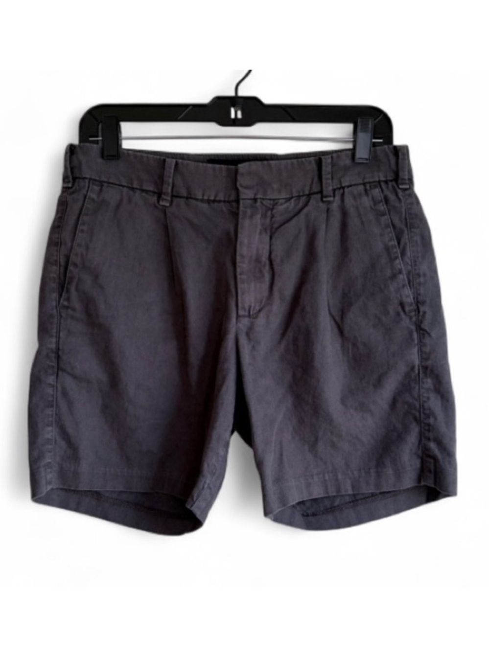 Abercrombie & Fitch Women's Linen Blend Gray Bermuda Shorts Size 29